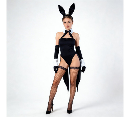 Сексуальный костюм Playboy со шлейфом