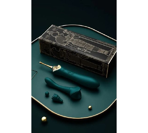 Вибратор двухсторонний Zalo BESS Purple