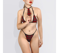 Сексуальный набор школьницы Лерри, размер XS-M