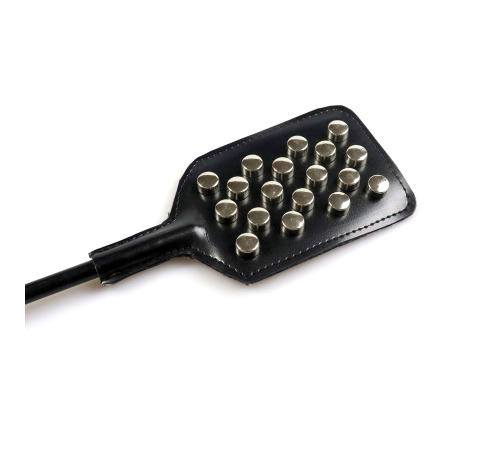 Стек с металлическими винтами Art of Sex - Biotrix, экокожа, цвет черный