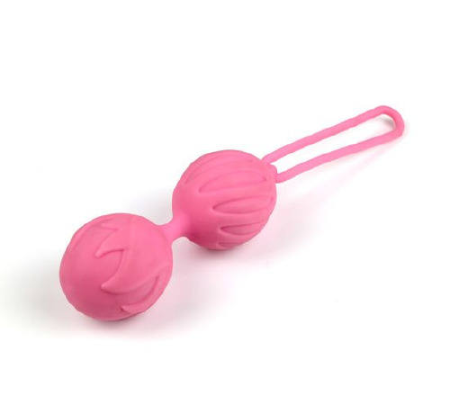 Вагинальные шарики Adrien Lastic Geisha Lastic Balls Mini Pink (S), диаметр 3,4см, вес 85г