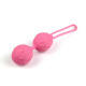 Вагинальные шарики Adrien Lastic Geisha Lastic Balls Mini Pink (S), диаметр 3,4см, вес 85г