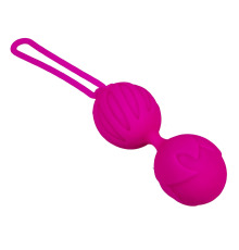 Вагинальные шарики Adrien Lastic Geisha Lastic Balls Mini Magenta (S), диаметр 3,4см, вес 85г