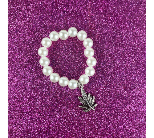 Мужское украшение Жемчужная нить на пенис Cannabis