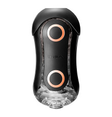 Мастурбатор Tenga Flip Orb Strong — Orange Crash, с изменяемым сжатием, со стимулирующими шариками