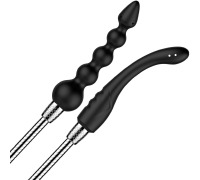 Набор анальных насадок для душа Nexus ADVANCED Shower Douche Duo Kit – Black, 2 шт