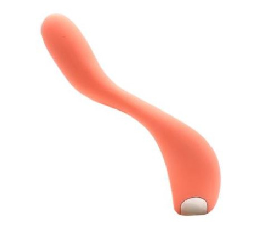 Вібратор для пар KISTOY Martin Orange, два мотори, кріплення на член, діаметр 3,2 см