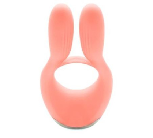 Вібратор для пар KISTOY Martin Orange, два мотори, кріплення на член, діаметр 3,2 см