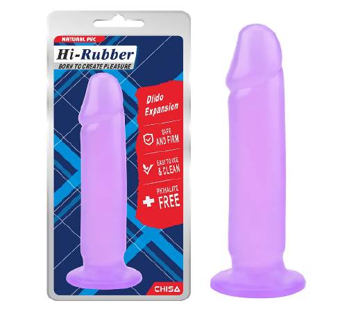 Фаллоимитатор Chisa Hi-Rubber Born to Create Pleasure Purple