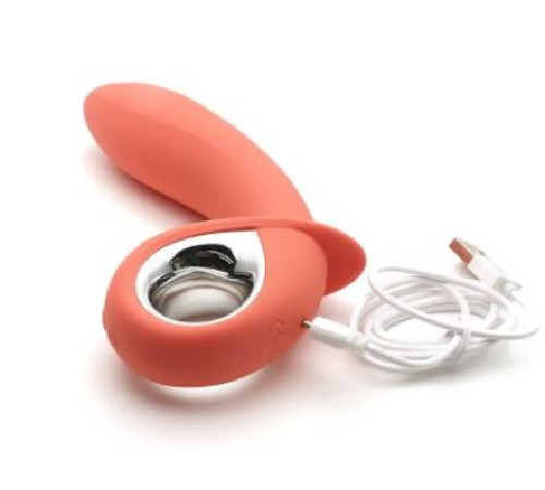 Анальний вібратор KISTOY Klein Orange з кінчиком, що надувається, unisex, діаметр 35-50мм