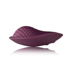 Вибратор в трусики Rocks Off Knickerbocker Glory — Burgundy, пульт ДУ