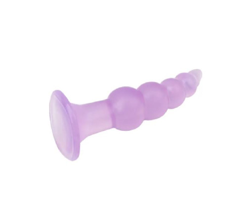 Анальна пробка ялинка Hi-Rubber Purple Chisa