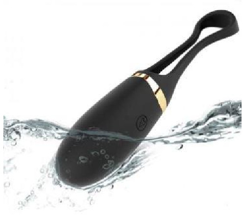 Віброяйце Dorcel Secret Delight Gold з пультом ДК, з турборежимом і голосовим керуванням