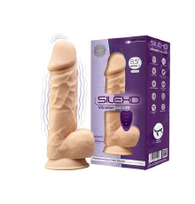 Фаллоимитатор с вибрацией SilexD Norman Vibro Flesh (Model 1 size 8,5