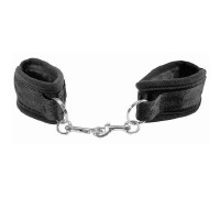 Наручники Sex and Mischief - Beginners Handcuffs Black тканинні