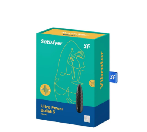 Вибропуля с глубокой вибрацией Satisfyer Ultra Power Bullet 5 BLACK