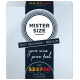 Набір презервативів Mister Size - pure feel - 53–57–60 (3 condoms), 3 розміри, товщина 0,05 мм
