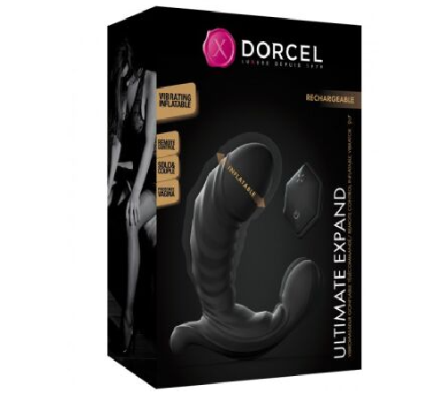 Універсальний вібратор зі стволом, що надувається Dorcel ULTIMATE EXPAND