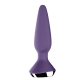 Анальна пробка з двома моторами та керуванням телефоном Satisfyer Plug-ilicious 1 Purple