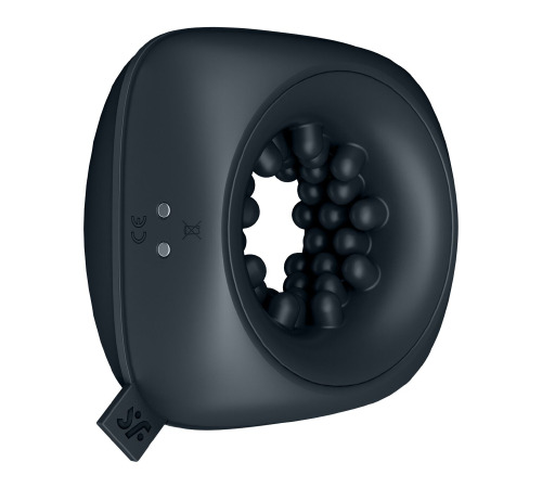 Мастурбатор Satisfyer Ring Stroker, 12 режимов вибрации, универсальный, компактный