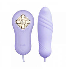Виброяйцо-пульсатор с функцией нагрева  ZALO TEMPTATION, Fantasy Violet