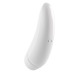 Вакуумный клиторальный стимулятор Satisfyer Curvy 1+ White с управлением через интернет