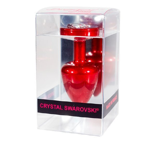 Анальная пробка Diogol Anni R Eye Red Кристалл 30мм, кристалл Swarovsky в виде глаза