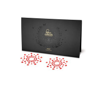 Пэстис из кристаллов Bijoux Indiscrets - Mimi Red, украшение на грудь