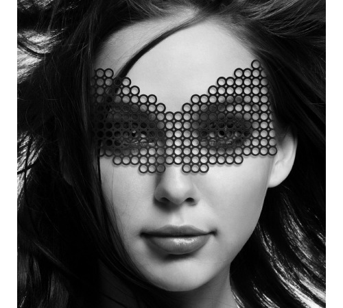 Маска на лицо Bijoux Indiscrets - Erika Mask, виниловая, клеевое крепление, без завязок