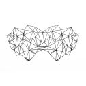 Маска на лицо Bijoux Indiscrets - Kristine Mask, виниловая, клеевое крепление, без завязок