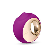Клиторальный стимулятор LELO Ora 3 Deep Rose, имитация языка