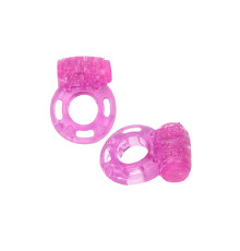 Эрекционное кольцо на пенис гелевое с вибрацией