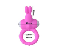 Ерекційне кільце на пеніс з вібрацією 8torm family