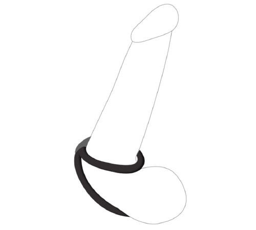 Кільце ерекційне силіконове подвійне