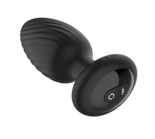 Анальна пробка Nexus TORNADO Medium, ротація+вібрація, пульт ДК