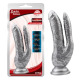 Фаллоимитатор двойной Chisa Dark Muscle 8.0 Dildo-Silver