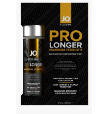 Пролонгирующий спрей System JO Prolonger Spray with Lidocaine (60 мл), не содержит минеральных масел