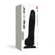 Реалістичний фалоімітатор Strap-On-Me SOFT REALISTIC DILDO Black - Size M