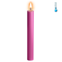 Свеча БДСМ Тонкая Розовая высота 16 см