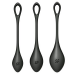 Набір йоні намистин Satisfyer Yoni Power 2 Black, діаметр 2-2,5-3см, маса 22-44-73 г