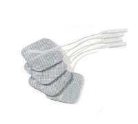 Самоклеющиеся электроды Mystim (4 шт) для электростимуляции, проводные