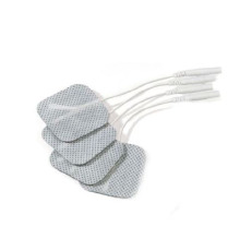 Самоклеющиеся электроды Mystim (4 шт) для электростимуляции, проводные