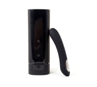 Інтерактивний набір: мастурбатор + стимулятор точки G Kiiroo Onyx + and Pearl 2 Couple Set Black