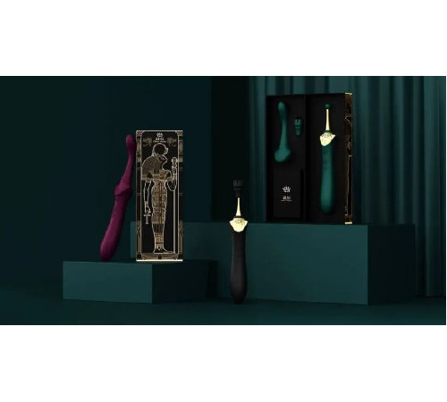 Вибратор двухсторонний Zalo BESS Purple