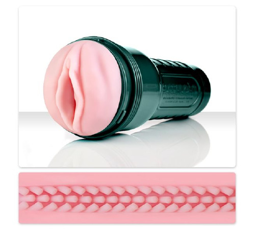 Мастурбатор с вибрацией Fleshlight Vibro Pink Lady Touch, три вибропули, стимулирующий рельеф
