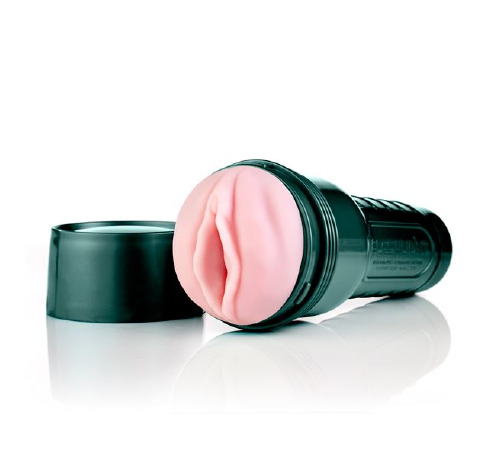 Мастурбатор с вибрацией Fleshlight Vibro Pink Lady Touch, три вибропули, стимулирующий рельеф