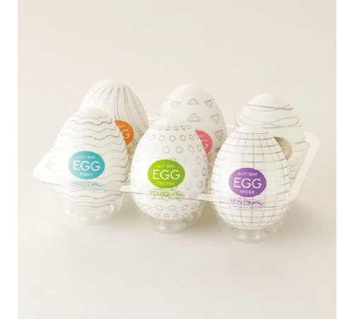 Набор Tenga Egg Variety Pack (6 яиц)