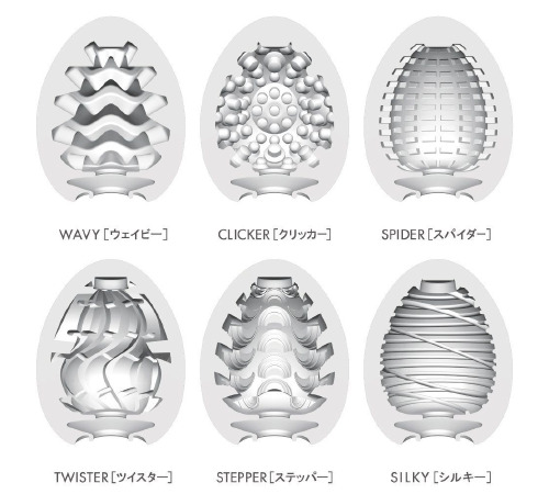 Набор Tenga Egg Variety Pack (6 яиц)