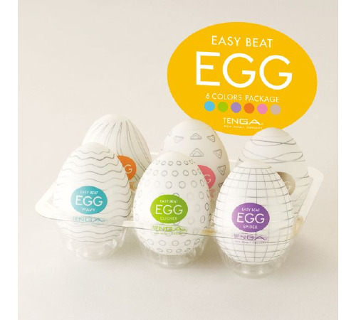Набор Tenga Egg Variety Pack (6 яиц)