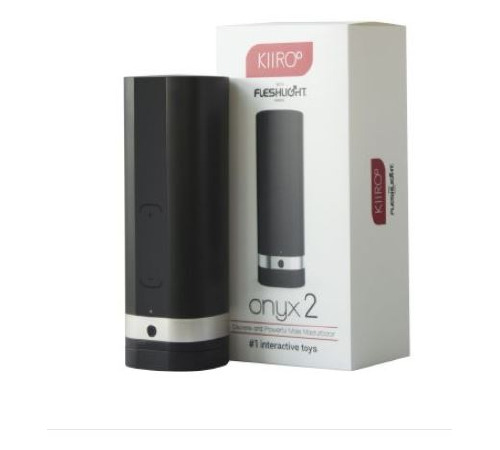 Интерактивный мастурбатор Kiiroo Onyx 2, 10 сжимающихся колец, не надо двигать, теледильдоника